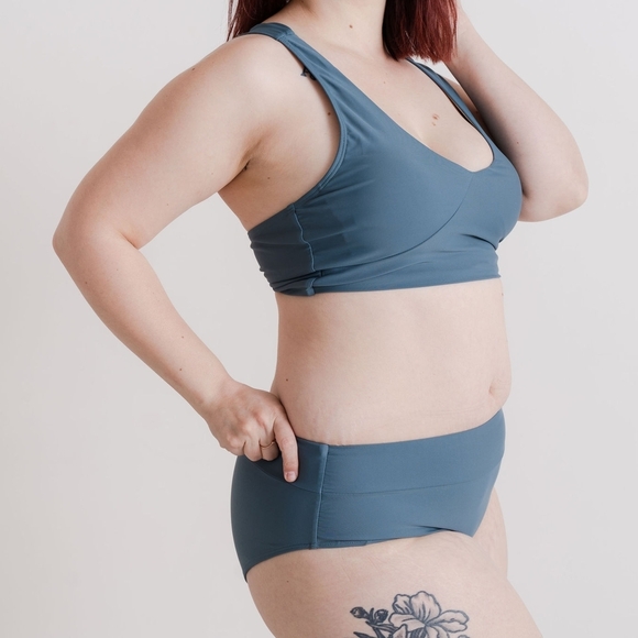 NWT 2XL Mid Rise Bikini Swim Briefs Bottom Bundle - Picture 3 of 15